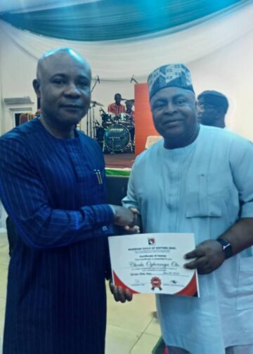 Ebonyi Media Stakeholders Hail Oko’s Admission into NGE Fellowship.